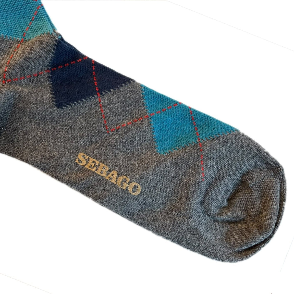 SEBAGO - Calzini - 73128IW_A0E - Grey-Blue-Turquoise-Red Accessori Uomo SEBAGO - Collezione Uomo