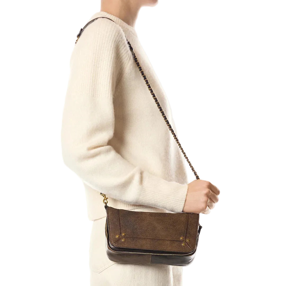 JÉRÔMEE DREYFUSS - Borsa a Tracolla e Spalla - Bobi S - Marron Used