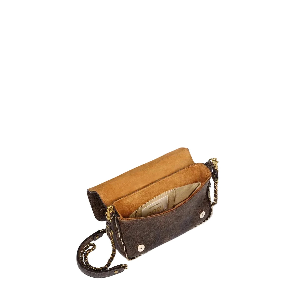 JÉRÔMEE DREYFUSS - Borsa a Tracolla e Spalla - Bobi S - Marron Used Borse Jerome Dreyfuss