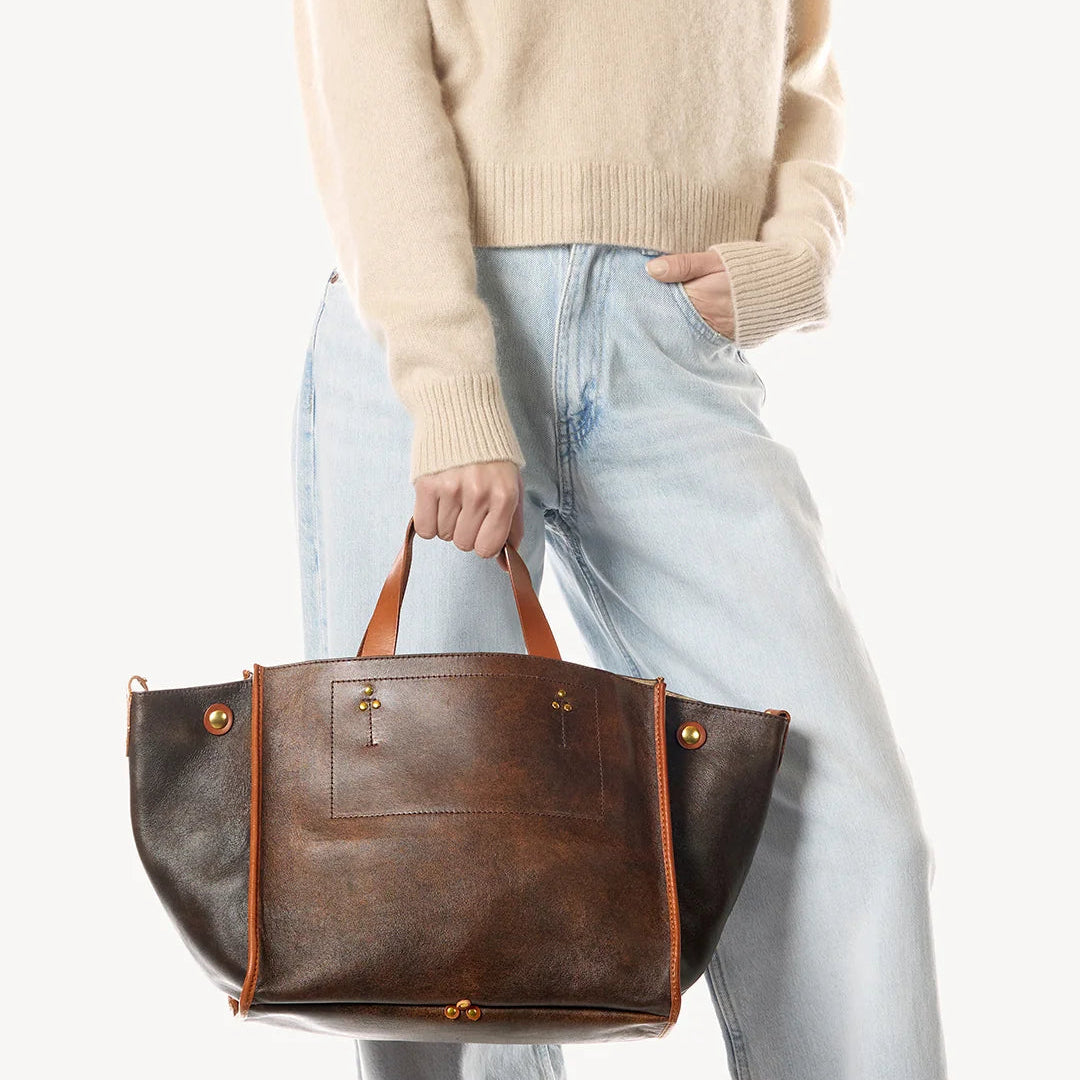 JEROME DREYFUSS - Shopping - Leon M - Marron Used Borse Jerome Dreyfuss