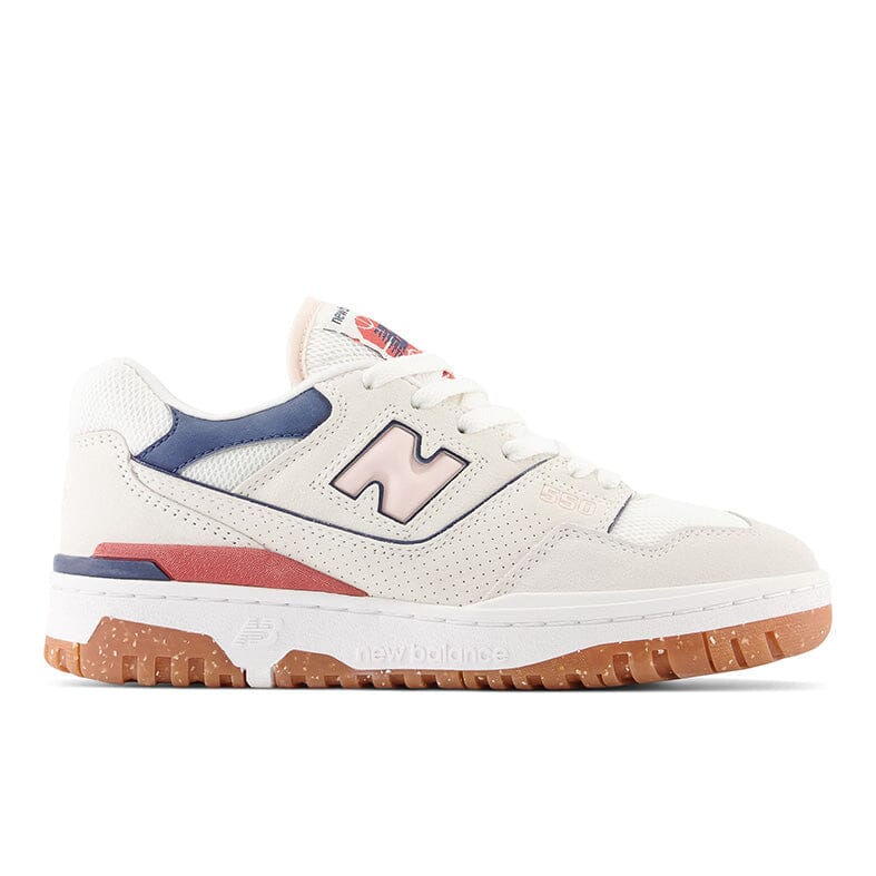 NEW BALANCE - Sneakers BBW550NP - Bianco Blu rosso Scarpe Donna NEW BALANCE - Collezione Donna