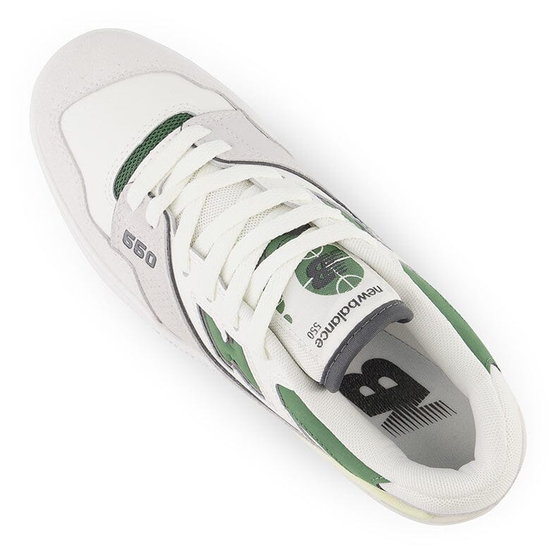 NEW BALANCE - Sneakers BBW550SG - Bianco Verde Scarpe Donna NEW BALANCE - Collezione Donna