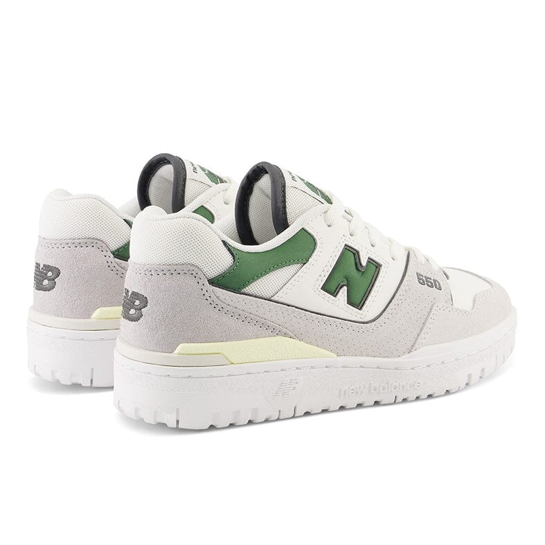 NEW BALANCE - Sneakers BBW550SG - Bianco Verde Scarpe Donna NEW BALANCE - Collezione Donna