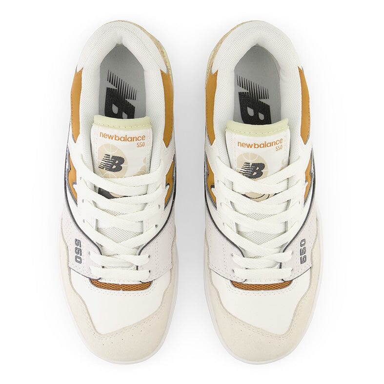 NEW BALANCE - Sneakers BBW550ST - Bianco Ocra Scarpe Donna NEW BALANCE - Collezione Donna