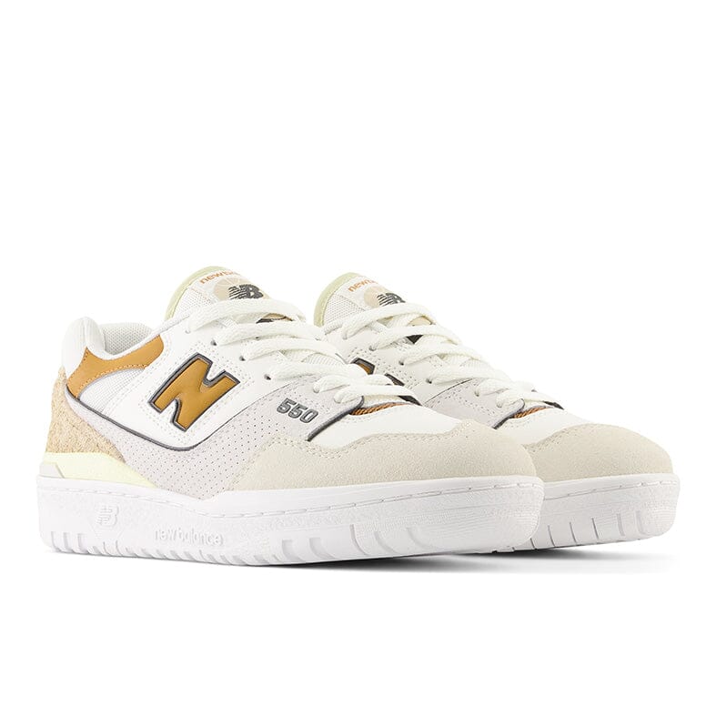 NEW BALANCE - Sneakers BBW550ST - Bianco Ocra Scarpe Donna NEW BALANCE - Collezione Donna
