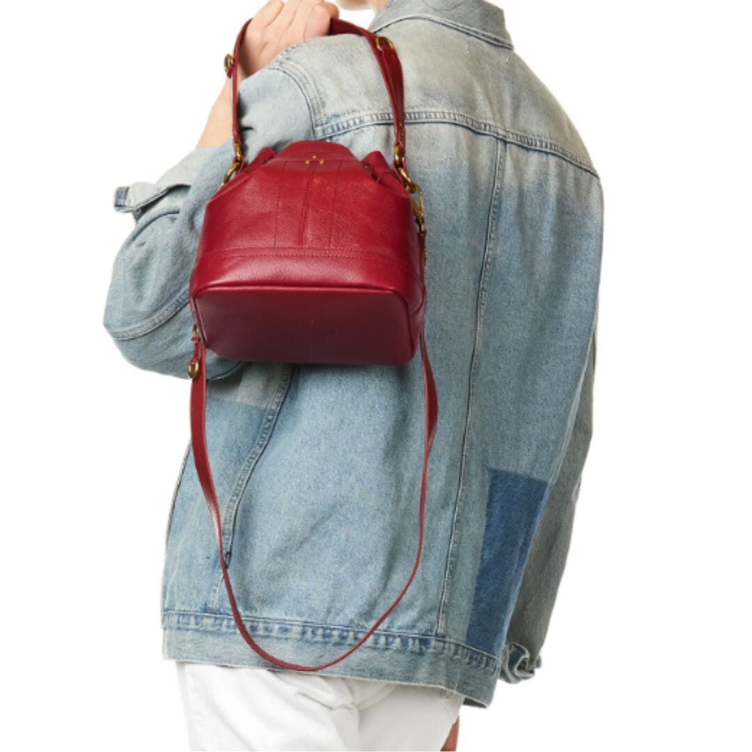 JÉRÔMEE DREYFUSS - Secchiello - Ben - Rosso Ruby Borse Jerome Dreyfuss