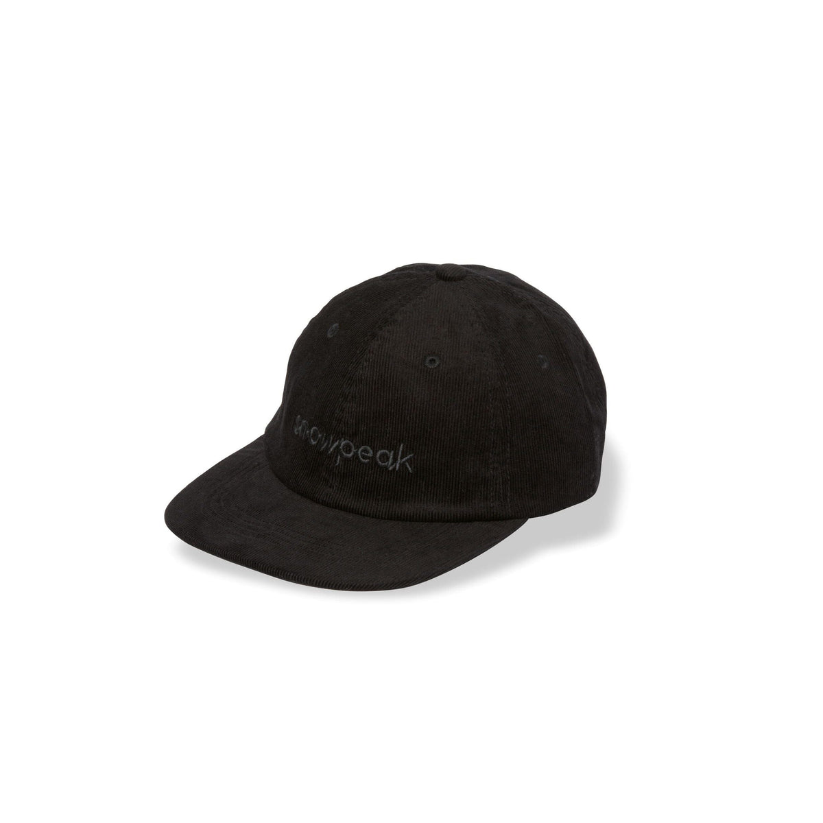SNOW PEAK - CORDUROY LOGO DESIGN CAP - BLACK Accessori Uomo SNOW PEAK