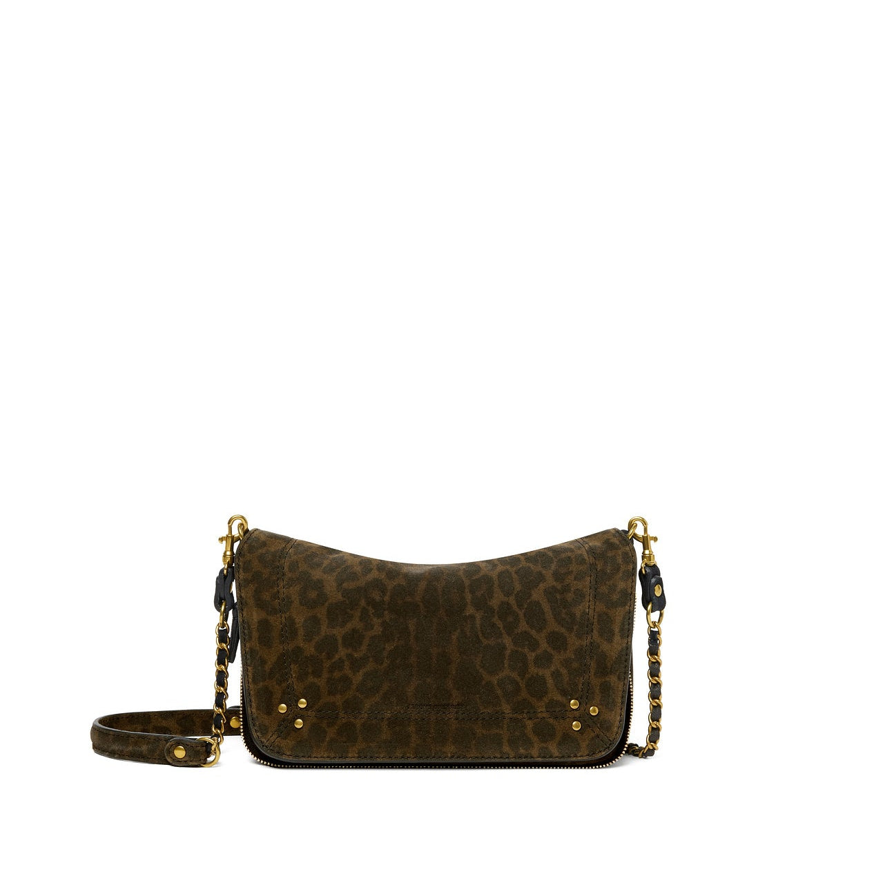 JÉRÔMEE DREYFUSS - Borsa a Tracolla e Spalla - Bobi S - Leopard Kaki