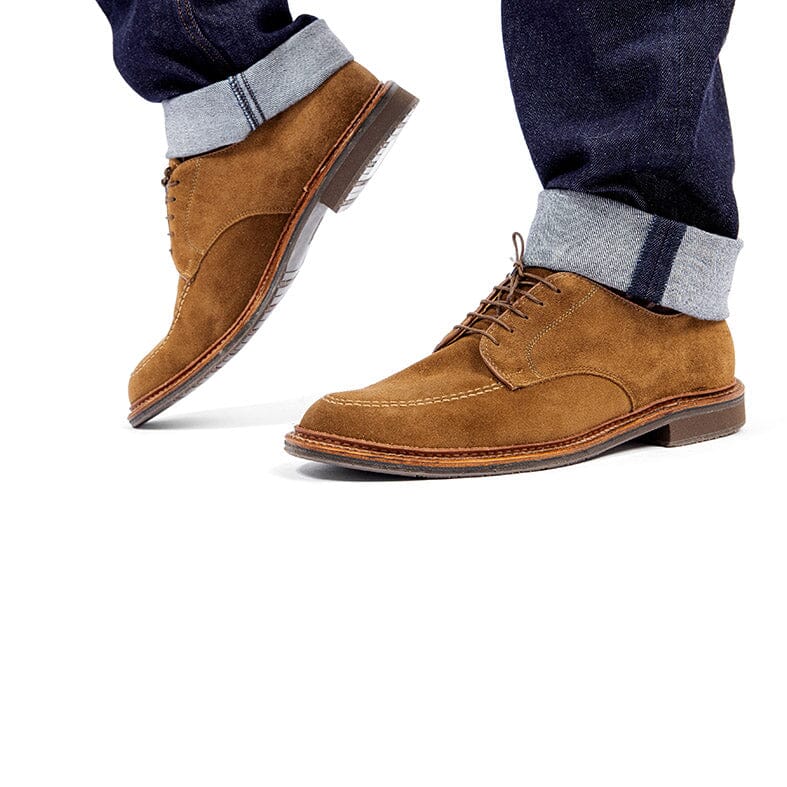 ALDEN - 702L - Derby Camoscio Snuff Scarpe Uomo Alden