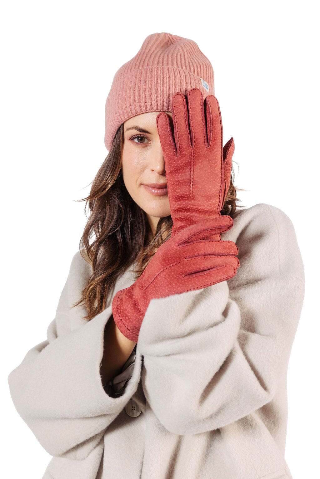 Cappellettoshop - Guanti pelle - Melograno Accessori Donna CappellettoShop