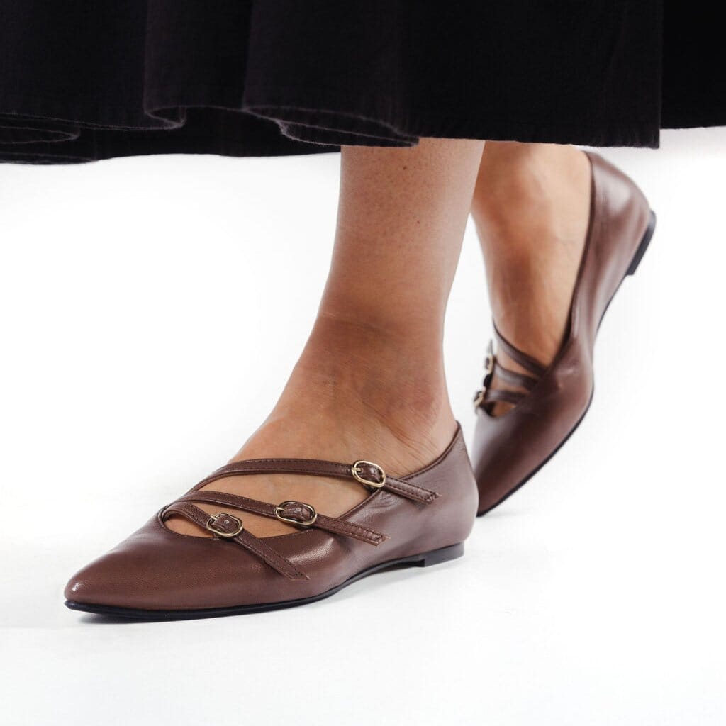 L' ARIANNA - Ballerina BL 2403 - Acero Scarpe Donna L'Arianna