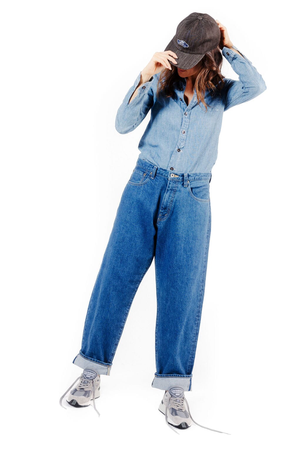 SUPERDUPER - Cappellino unisex Billy - Denim Accessori Uomo SUPER DUPER HATS