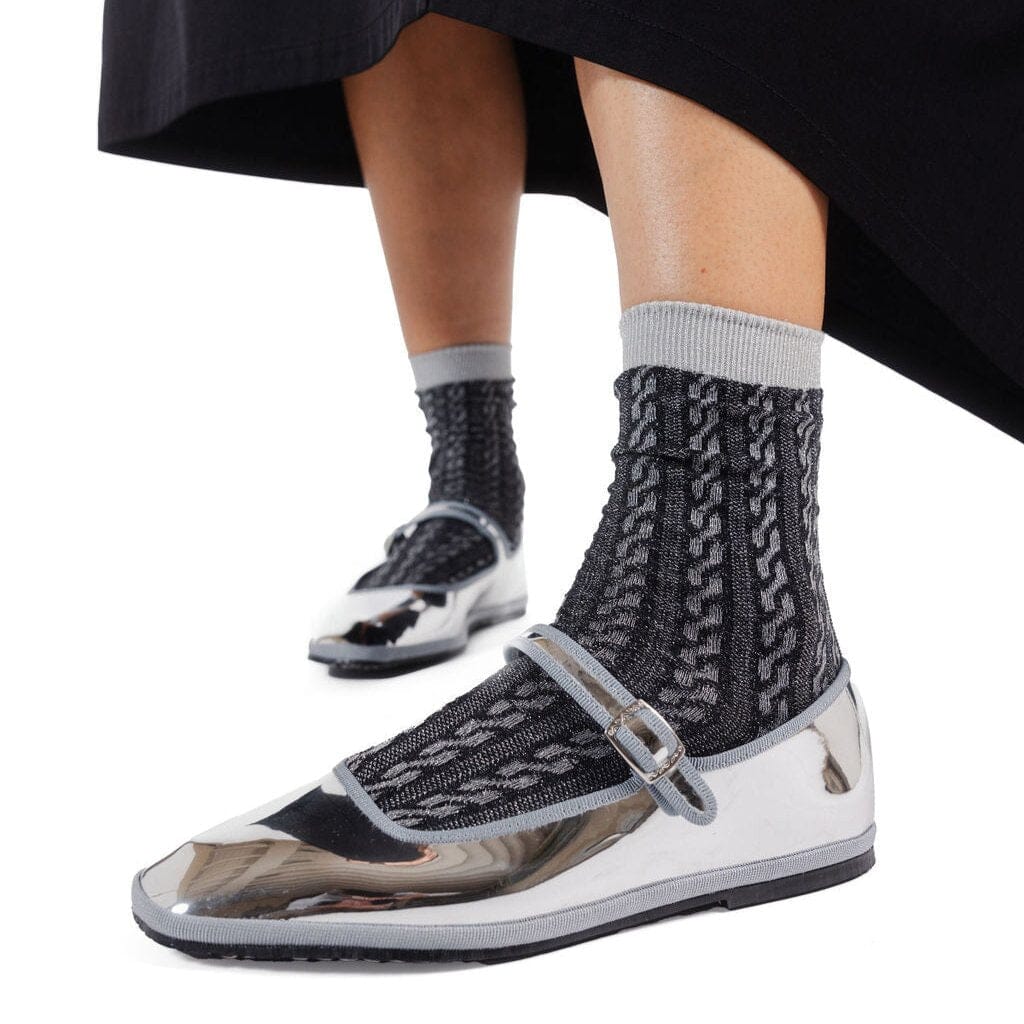 DROGHERIA CRIVELLINI - Mary Jane - Silver Mirror Scarpe Donna DROGHERIA CRIVELLINI - Collezione Donna