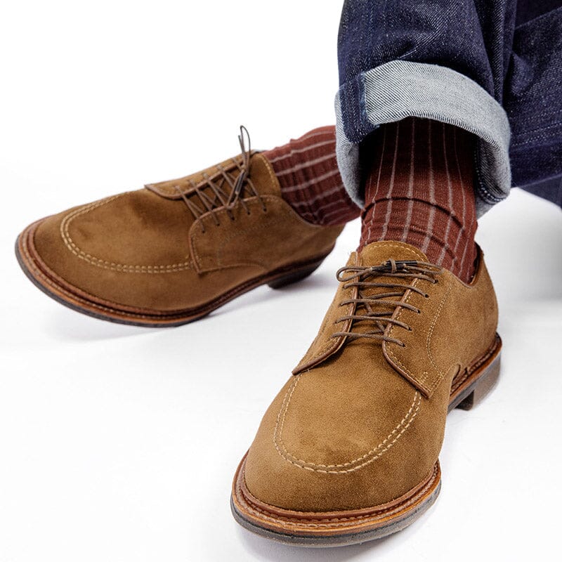 ALDEN - 702L - Derby Camoscio Snuff Scarpe Uomo Alden