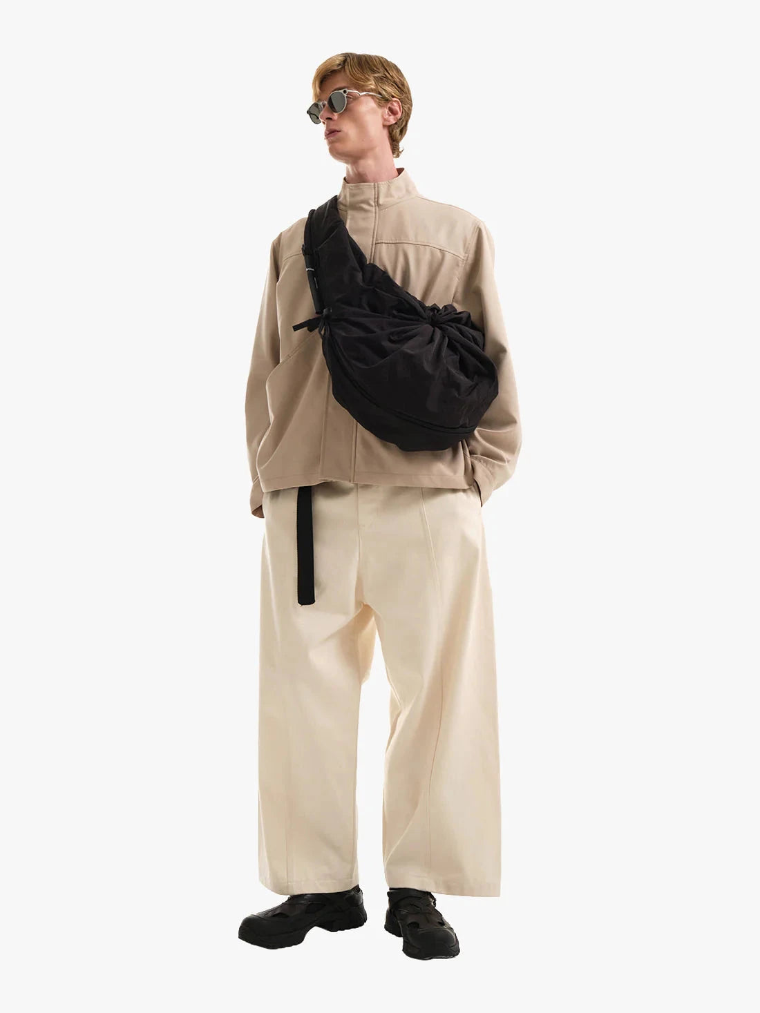 COTE & CIEL - 29151 - PO Satchel Crossbody - Smooth Black Borselli e borse uomo Côte&Ciel