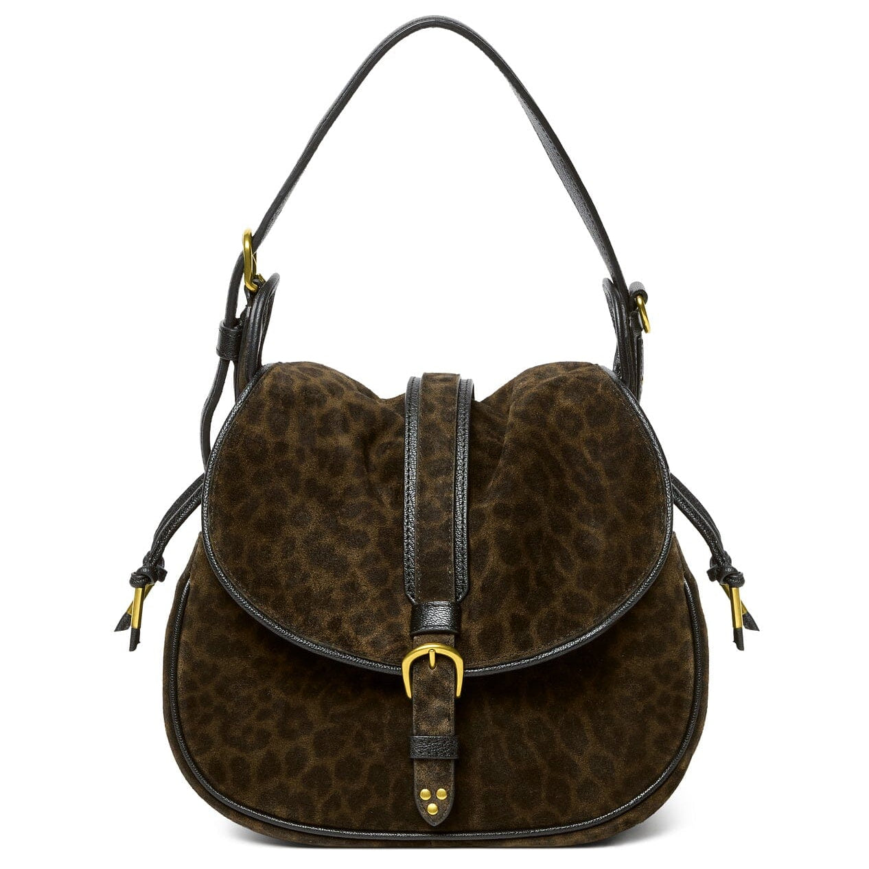 JEROME DREYFUSS - Borsa A Spalla - Gilda - Leopard Kaki Borse Jerome Dreyfuss