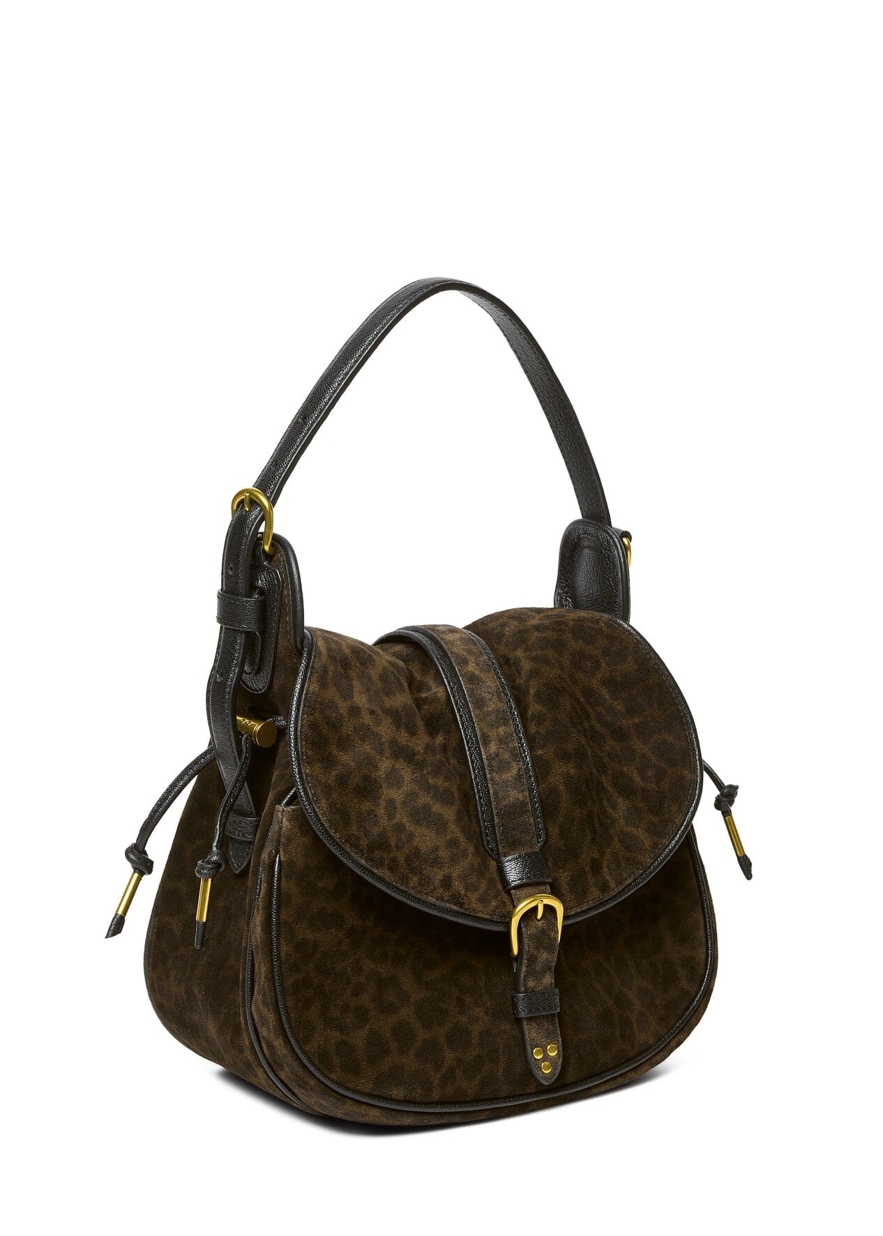 JEROME DREYFUSS - Borsa A Spalla - Gilda - Leopard Kaki Borse Jerome Dreyfuss