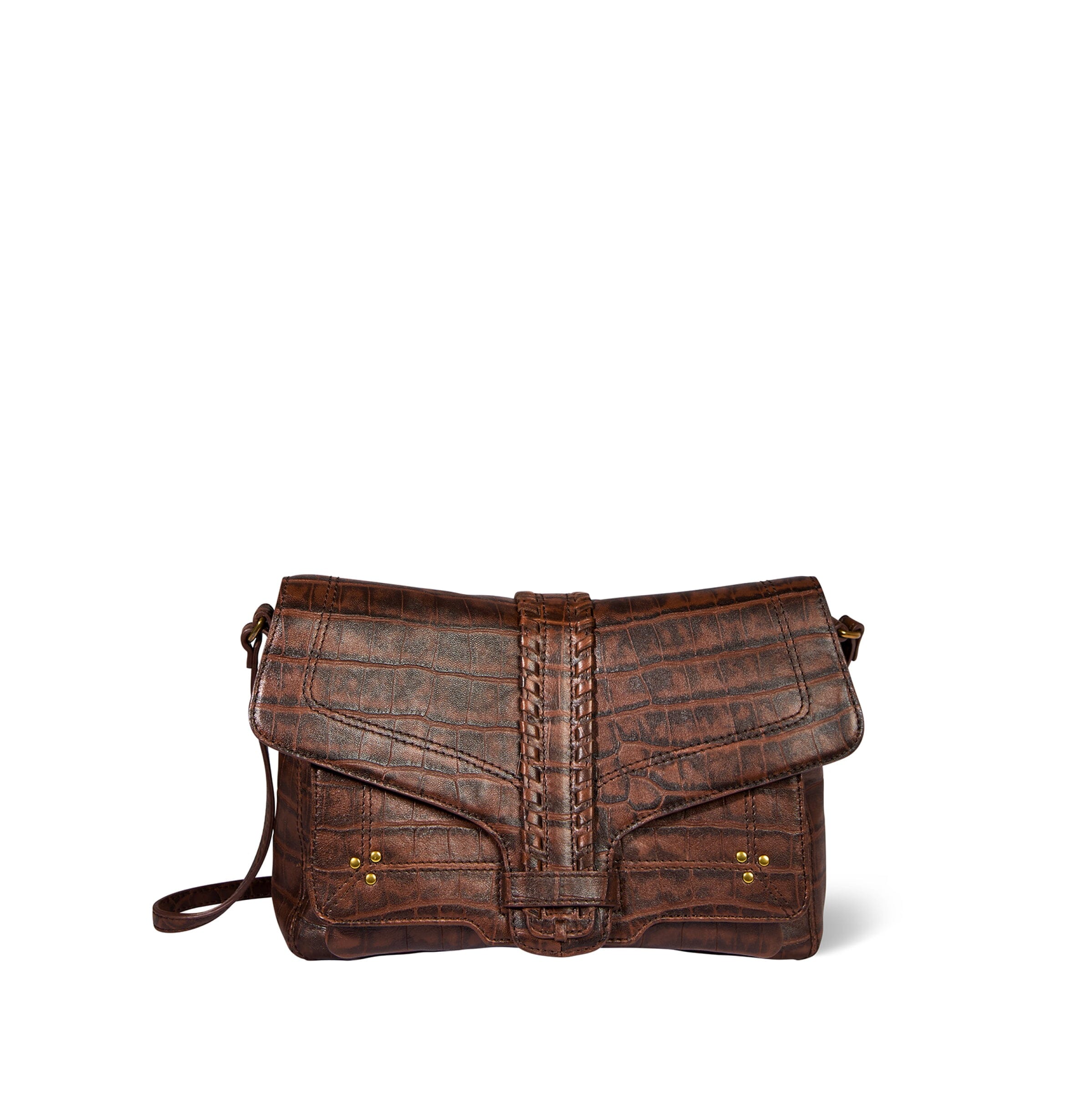 JEROME DREYFUSS - Borsa a Tracolla - Harry M - Croco Cigare Borse Jerome Dreyfuss
