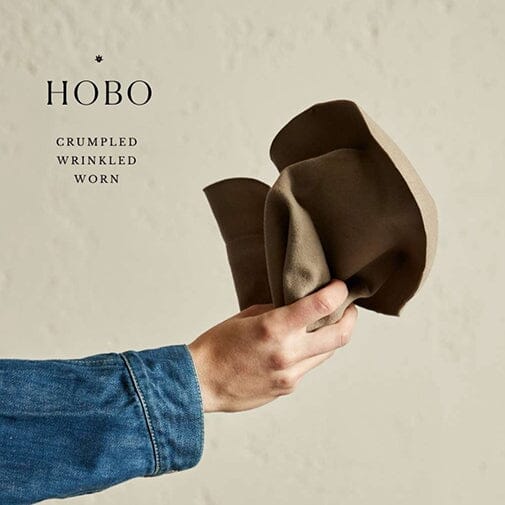 SUPER DUPER HATS - Hobo Rabbit Felt - Army Raw Accessori Donna SUPER DUPER HATS