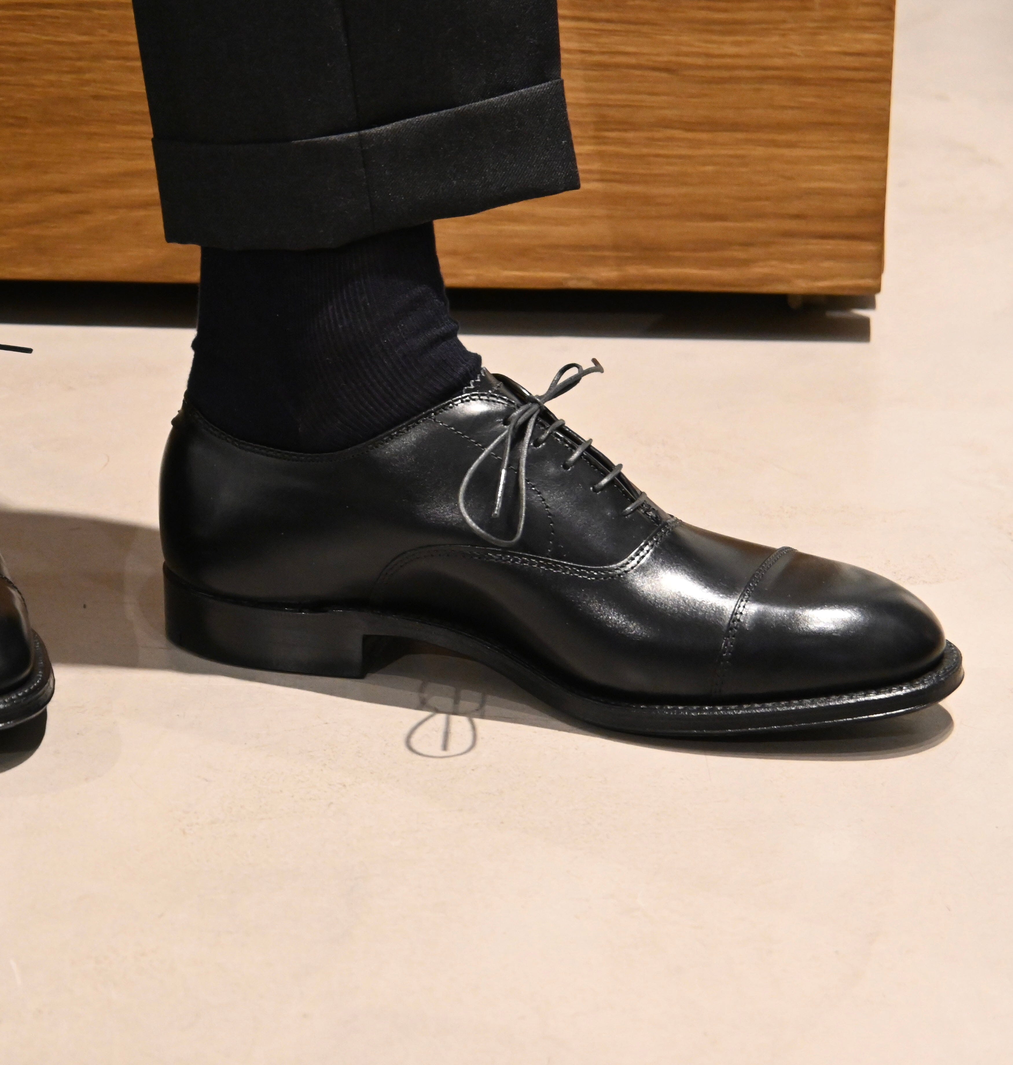 ALDEN - 907 - Francesina - Vitello Puntale - Nero Scarpe Uomo Alden