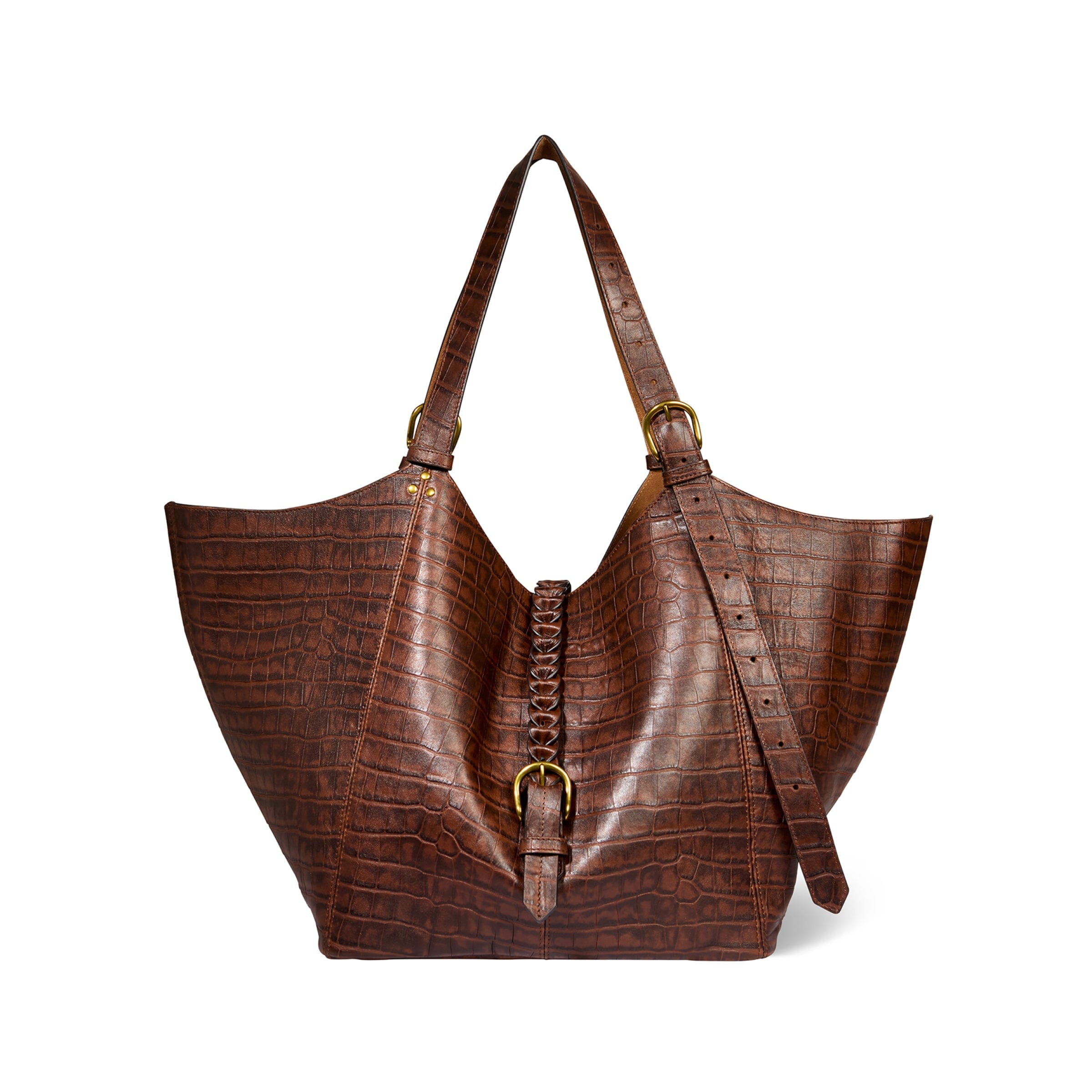 JEROME DREYFUSS - Borsa A Spalla - JOSEPH M - Imprime_croco_cigare Borse Jerome Dreyfuss