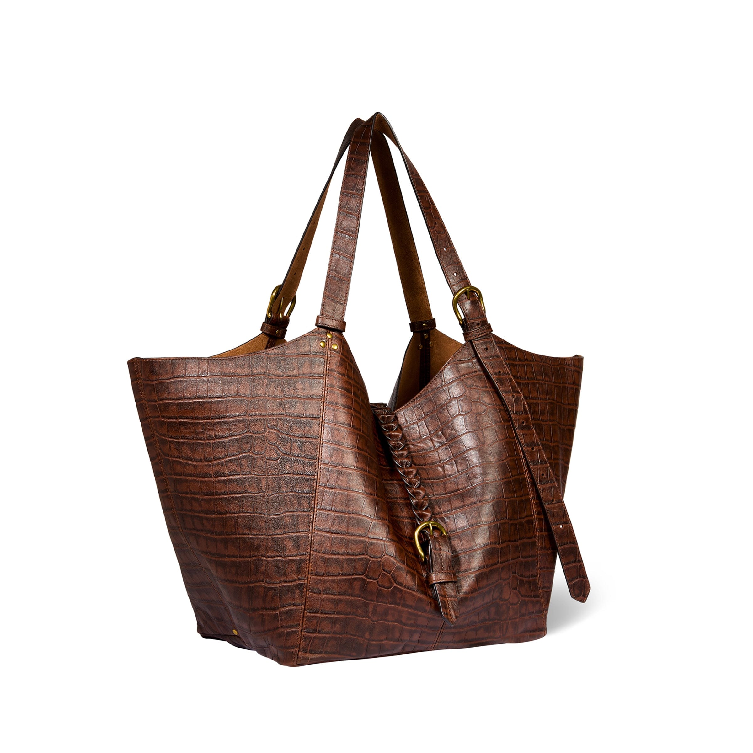JEROME DREYFUSS - Borsa A Spalla - JOSEPH M - Imprime_croco_cigare Borse Jerome Dreyfuss