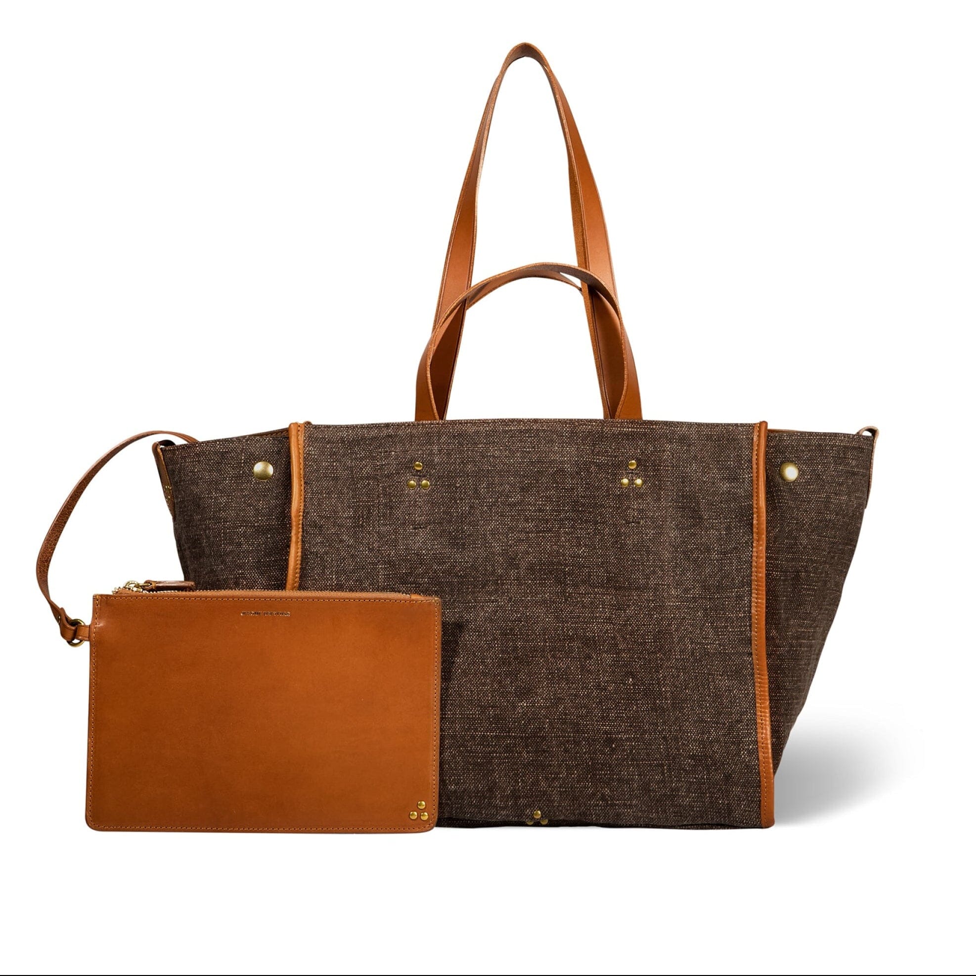 JEROME DREYFUSS - Borsa a spalla - Leon M - Chocolat Borse Jerome Dreyfuss