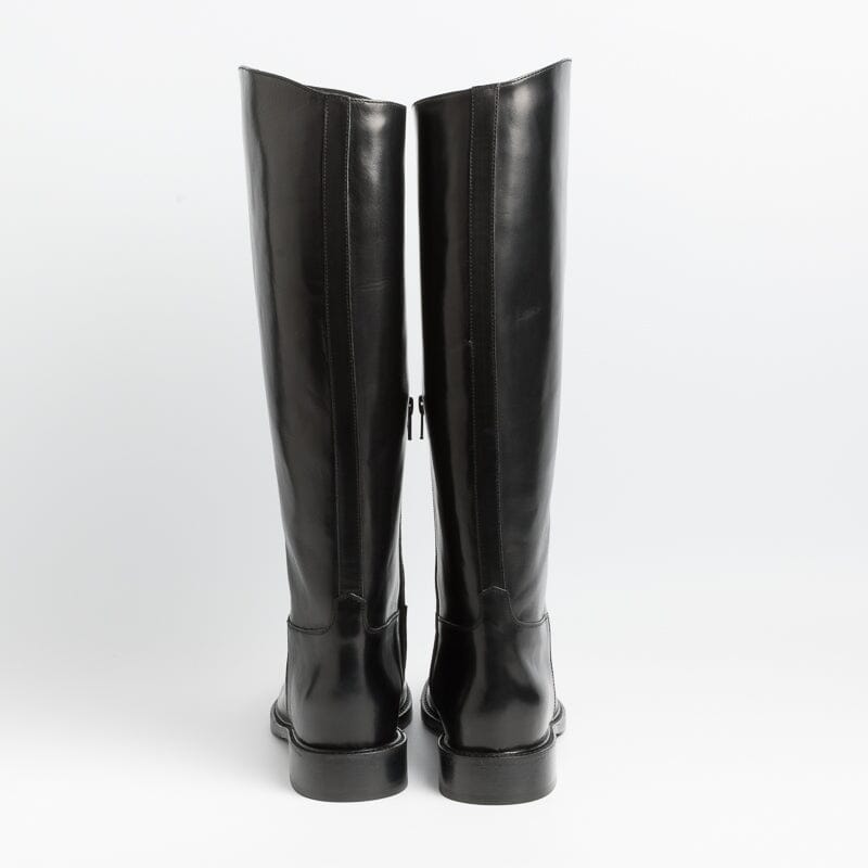 MARETTO - Stivali alla cavallerizza - 9623 - Nero Zip Scarpe Donna Maretto
