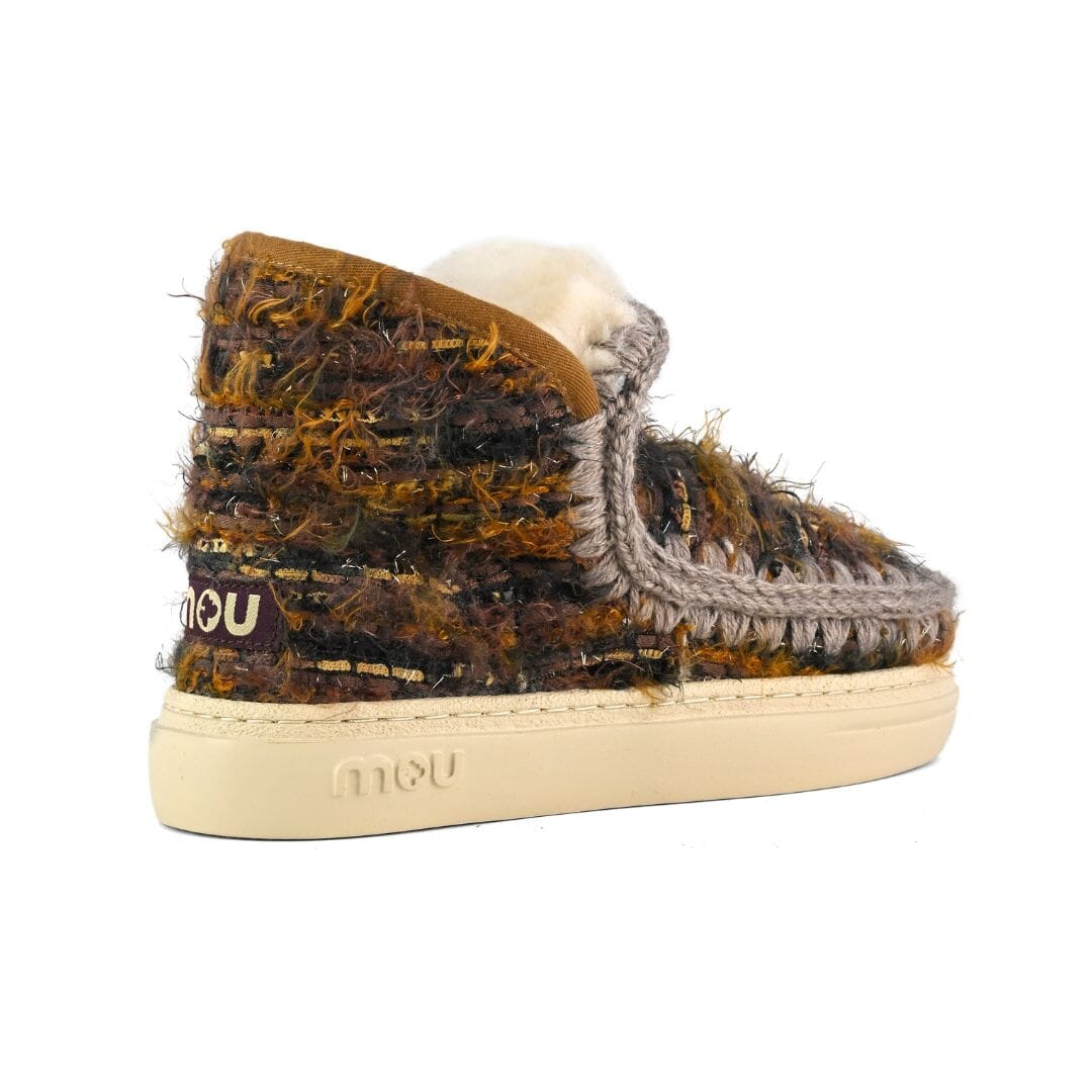 MOU - Stivaletto - Bounce - 411013K - Tweed marron multicolor Scarpe Donna Mou