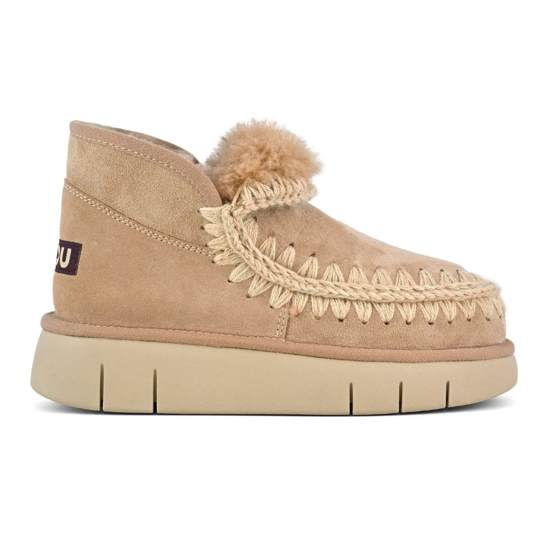 MOU - Stivaletto - Bounce- 531009A - Camoscio - Camel Scarpe Donna Mou