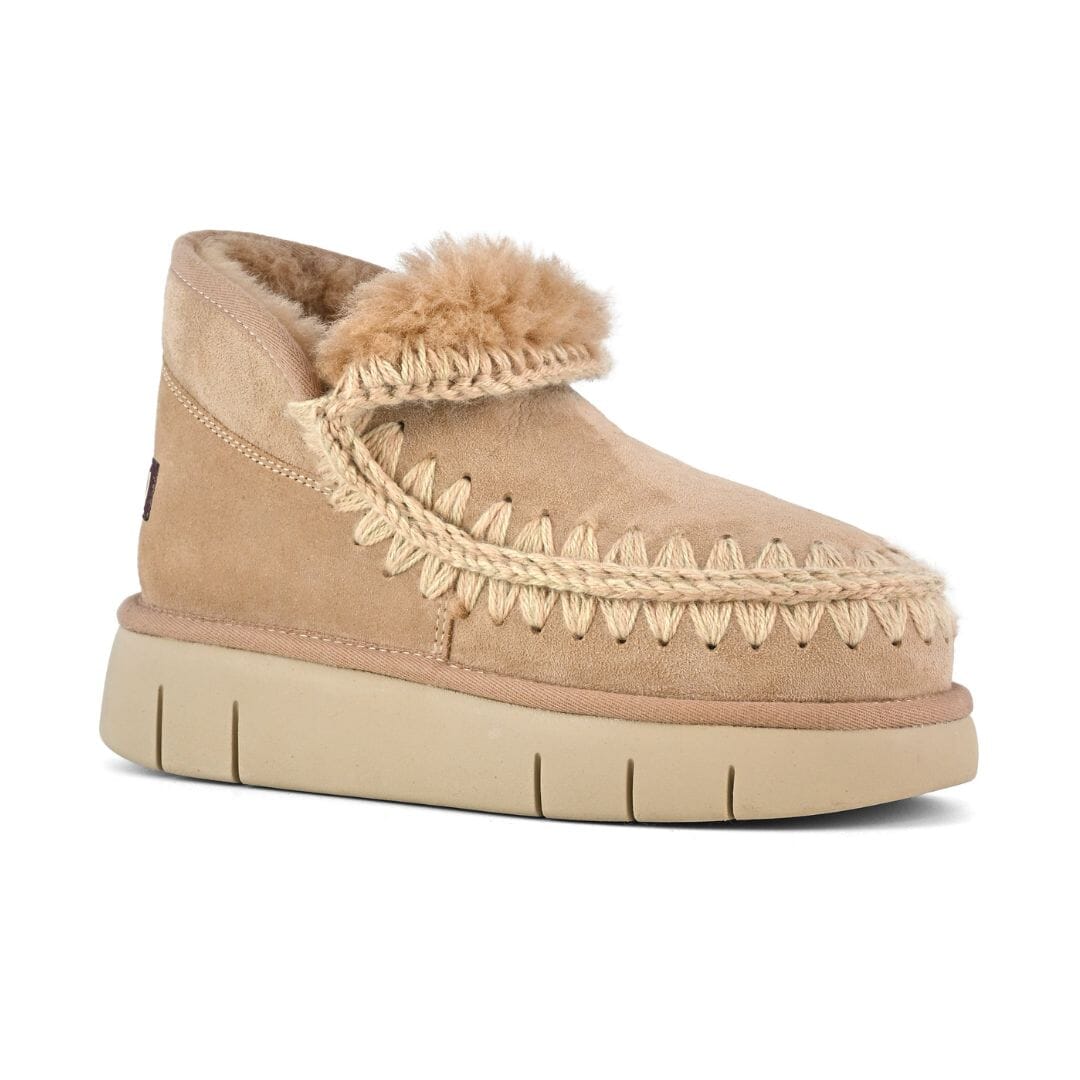 MOU - Stivaletto - Bounce- 531009A - Camoscio - Camel Scarpe Donna Mou
