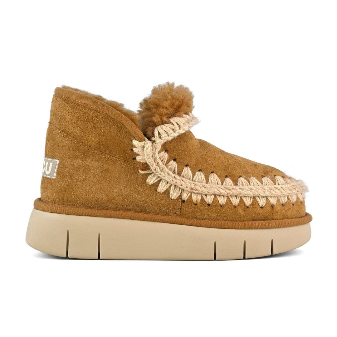 MOU - Stivaletto - Bounce- 531009A - Camoscio - Cognac Scarpe Donna Mou