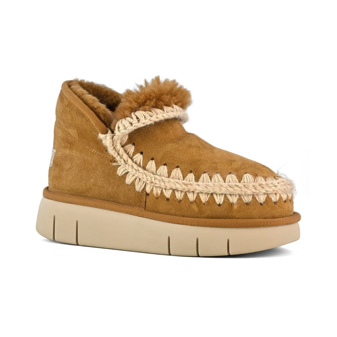 MOU - Stivaletto - Bounce- 531009A - Camoscio - Cognac Scarpe Donna Mou