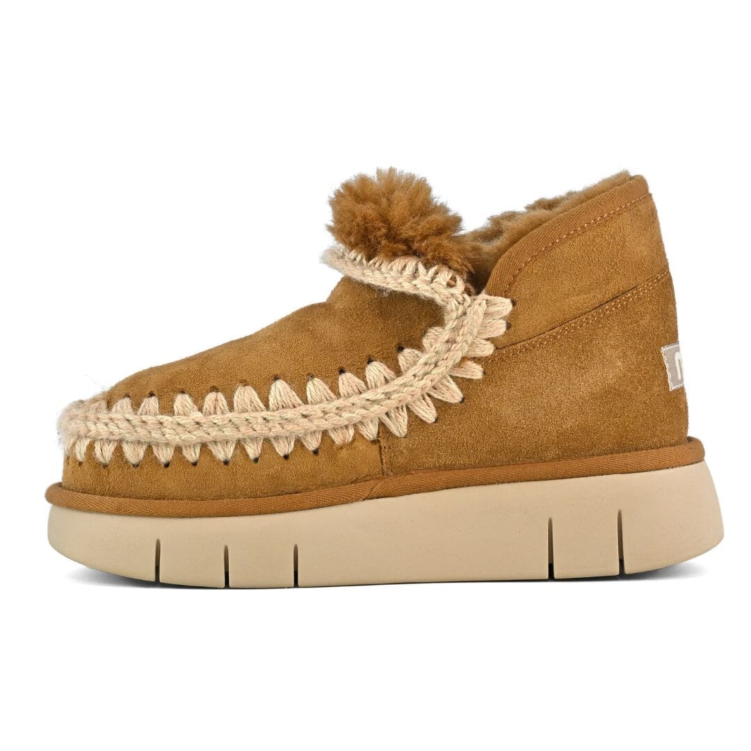 MOU - Stivaletto - Bounce- 531009A - Camoscio - Cognac Scarpe Donna Mou