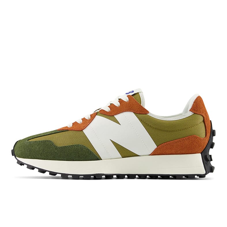 NEW BALANCE - Sneakers MS327HC - Verde Arancione Scarpe Donna NEW BALANCE - Collezione Donna
