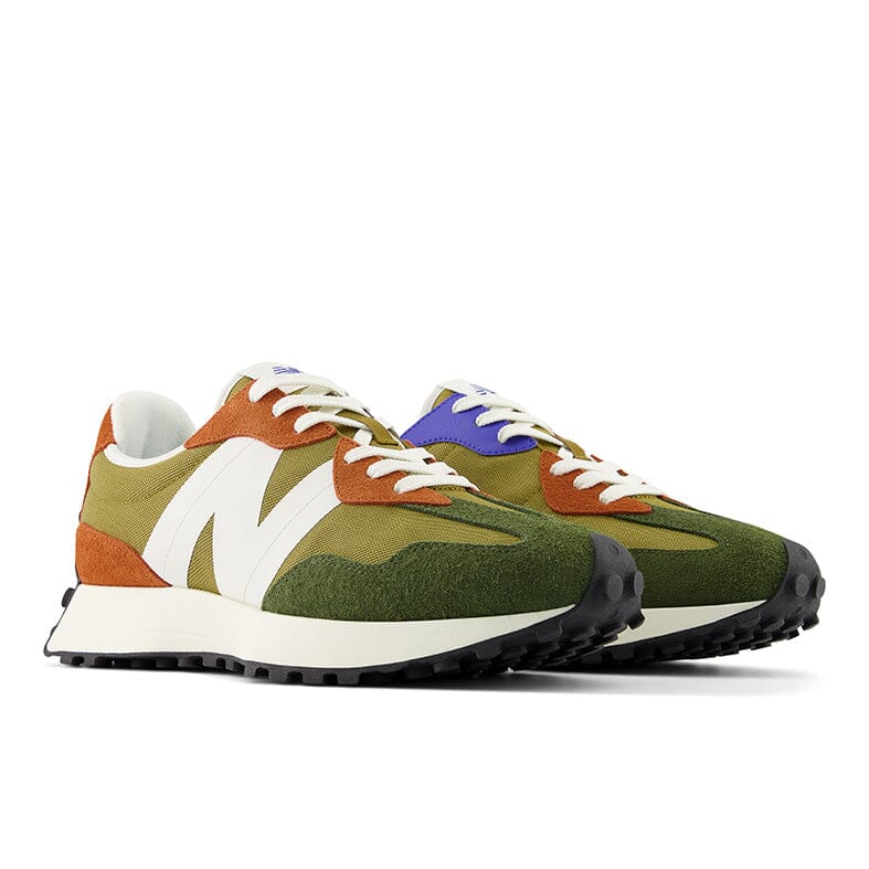 NEW BALANCE - Sneakers MS327HC - Verde Arancione Scarpe Donna NEW BALANCE - Collezione Donna