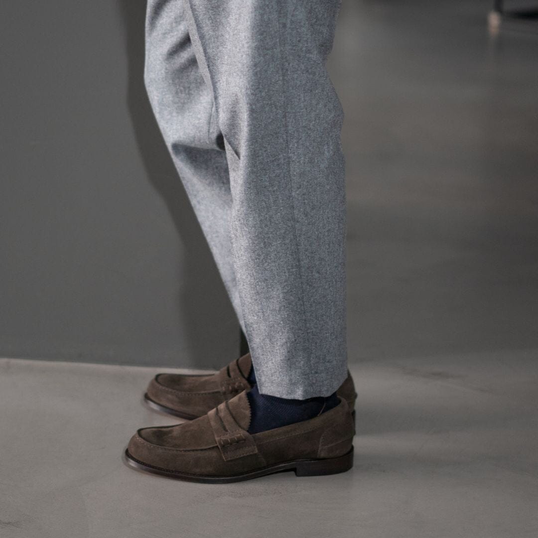 CHURCH'S - Mocassino PEMBREY - Camoscio Brown Scarpe Uomo Church's