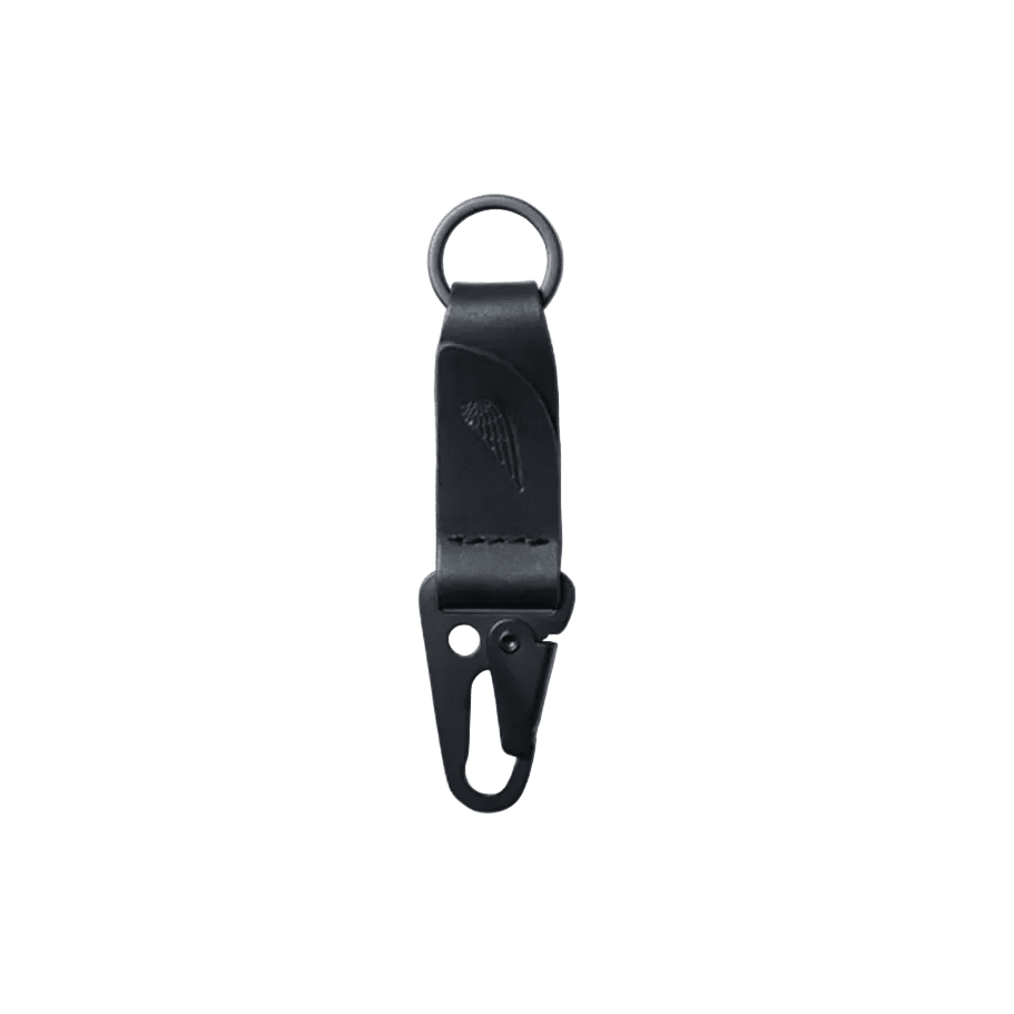 RED WING SHOES - Keychain 95076 - Leather Black Accessori Uomo Red Wing Shoes