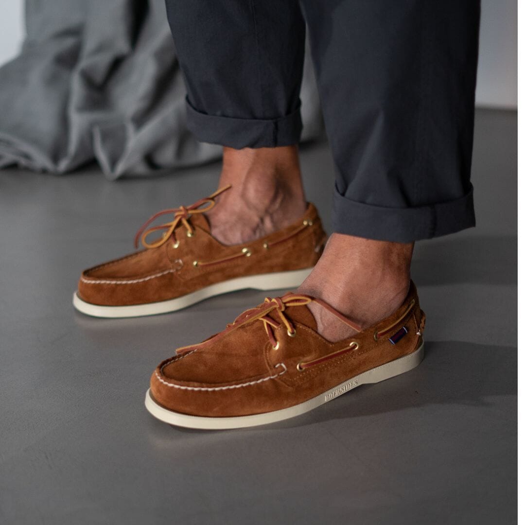 SEBAGO - Portland Artisan - Scarpa da Barca - Selezione OPERA - Castagna Scarpe Uomo Sebago