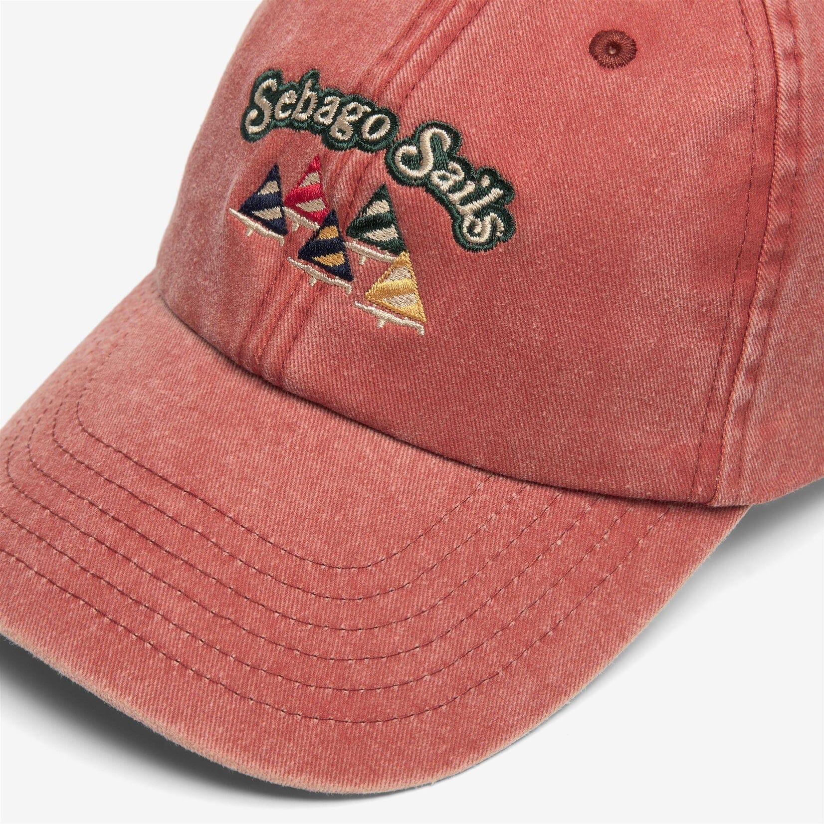 SEBAGO - 72131 MW Cappellino - Sail - Mattone Accessori Uomo SEBAGO