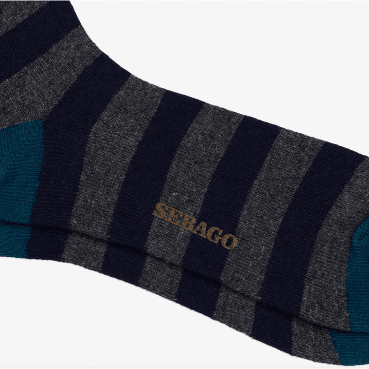 SEBAGO - Calzini - 73128NW-A0K - Blue navy-Grey-Turquoise Accessori Uomo SEBAGO - Collezione Uomo