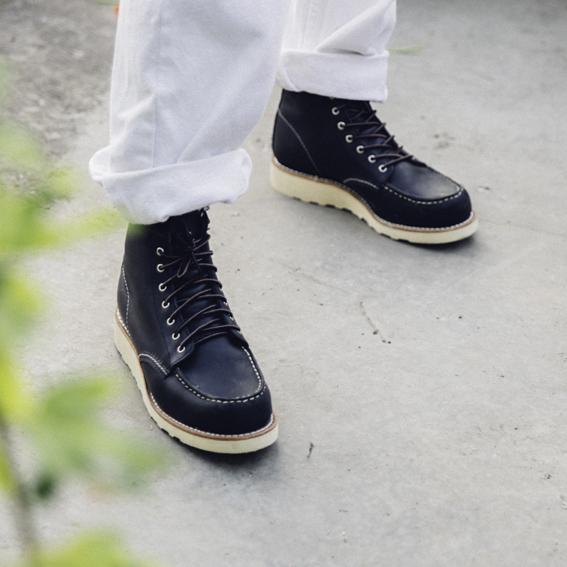 RED WING - 3373 Moc Toe - black boundary Scarpe Donna Red Wing Shoes