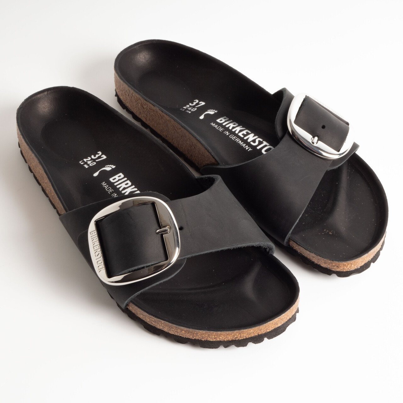 BIRKENSTOCK - 1006523 Madrid Big Buckle - Nero Scarpe Donna BIRKENSTOCK