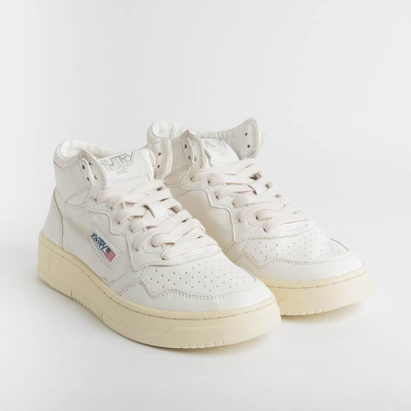 AUTRY AUMW GG04 - MID WOM GOAT- Bianco Scarpe Donna AUTRY - Collezione donna