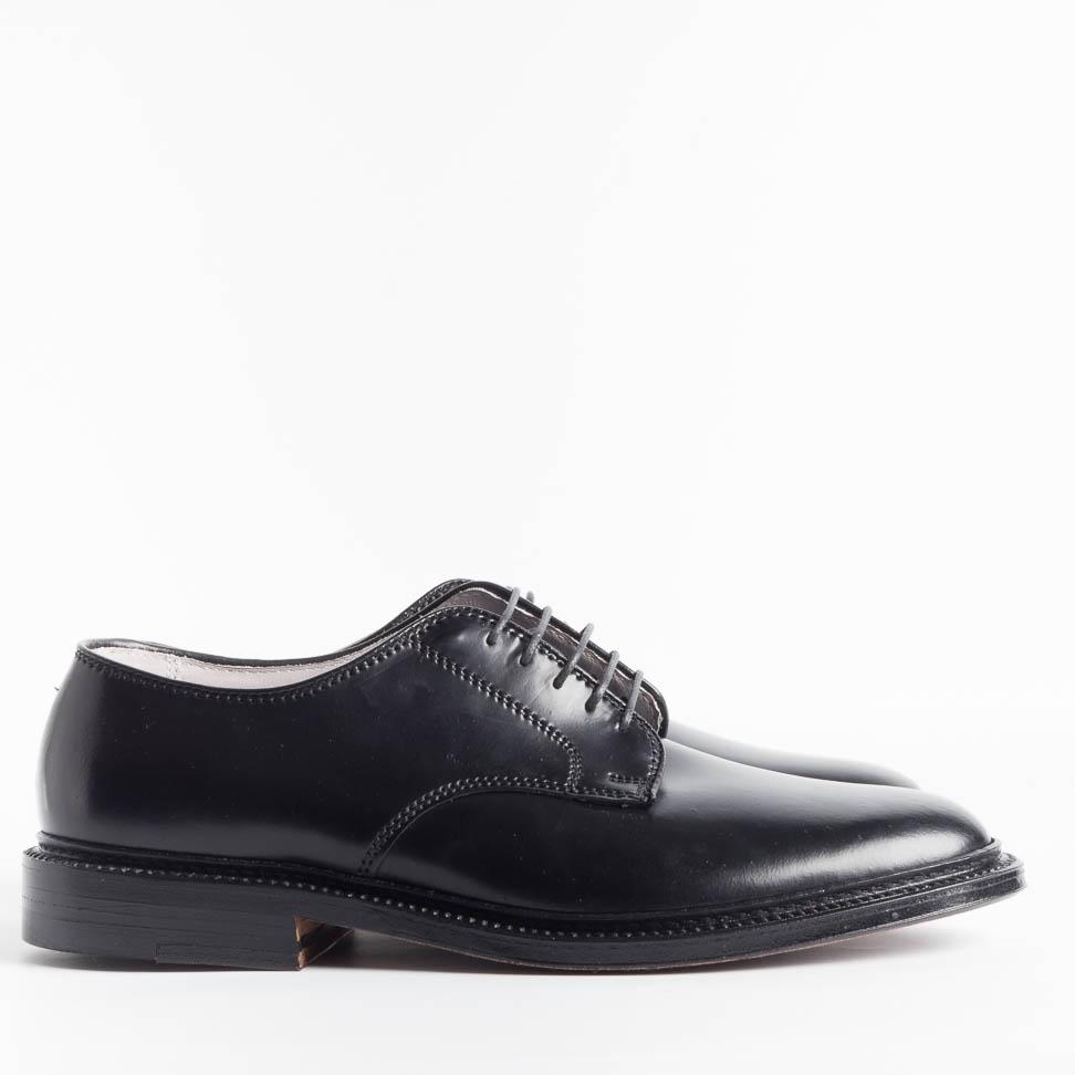 ALDEN - 2937 F - Derby - Limited Edition for Cappelletto - Nero Liscio Sfoderato - Chiama per acquistare Scarpe Uomo Alden 