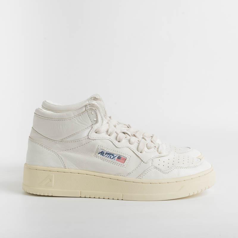 AUTRY AUMW GG04 - MID WOM GOAT- Bianco Scarpe Donna AUTRY - Collezione donna