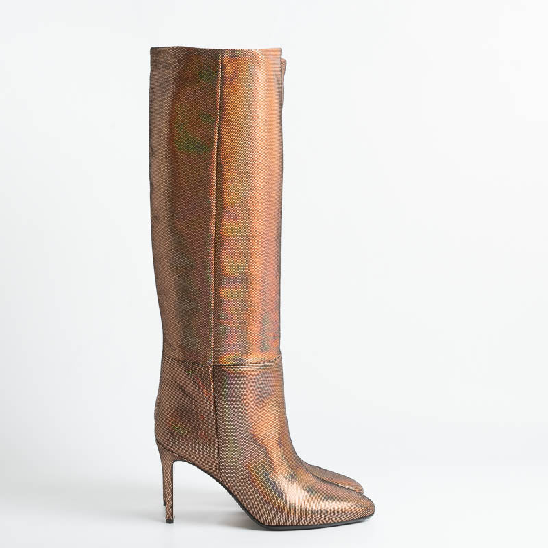 ANNA F - Boots - 9752 - Iride Gold Women's Shoes Anna F.