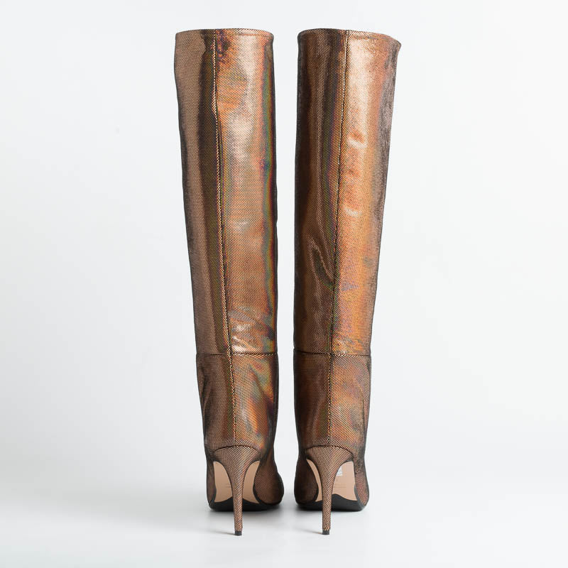 ANNA F - Boots - 9752 - Iride Gold Women's Shoes Anna F.