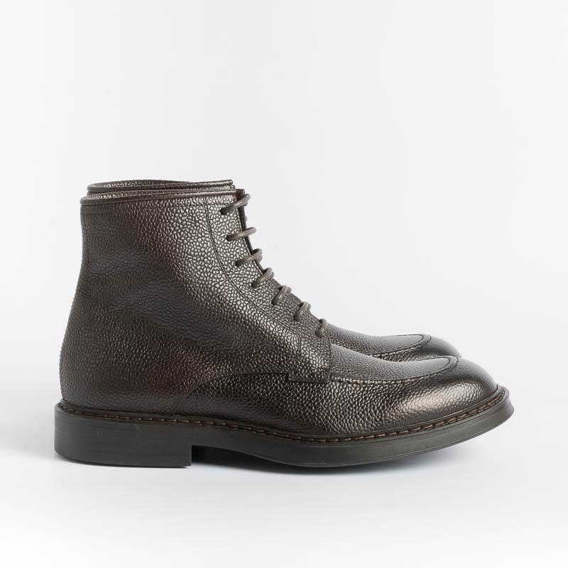 HENDERSON - Boots - 80500 - Dark Brown Shoes Man HENDERSON