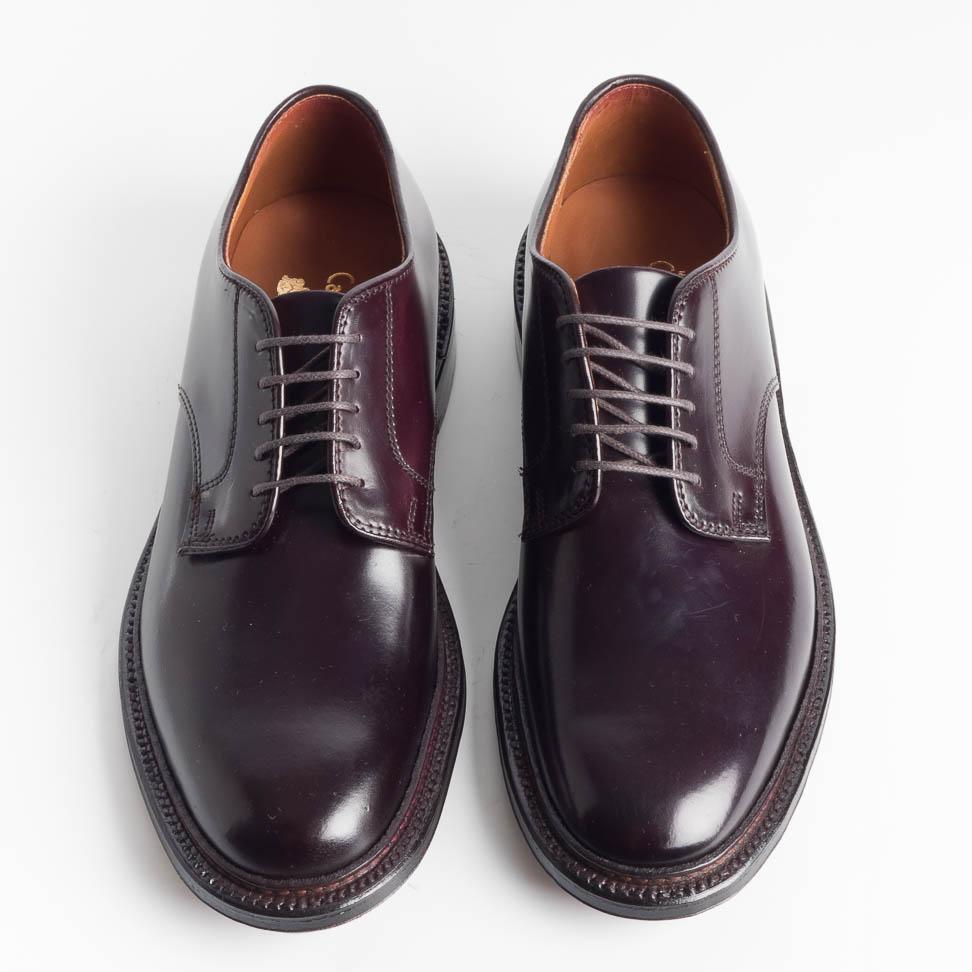 ALDEN - 2938 F - Cordovan Burgundy Liscio - Limited Edition for Cappelletto - Chiama per acquistare Scarpe Uomo Alden